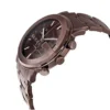 YA101341-5-970700 Gucci G Chrono Brown Dial Brown Steel Strap Watch For Men - YA101341