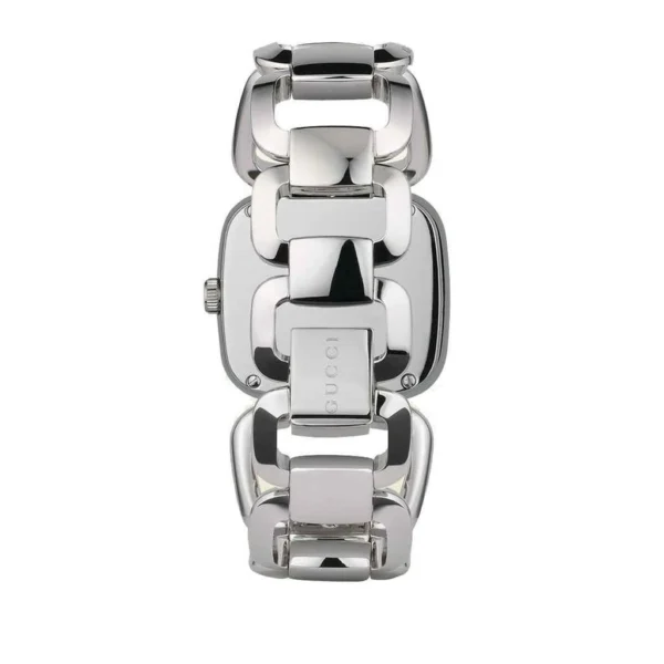 YA125402-1_ec063de4-a185-4f97-ae32-43bc0284bb32-819853 Gucci G Gucci Brown Dial Silver Steel Strap Watch For Women - YA125507