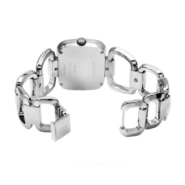 YA125402-4-600x600_225b0824-fc7a-4367-8717-eae557207d38 Gucci G Gucci Brown Dial Silver Steel Strap Watch For Women - YA125507