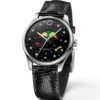 YA1264045_1-595488_a7158ea9-40f8-4ee6-b646-7bf0e5a2f368 Gucci G-Timeless Moonphase Black Dial Black Leather Strap Watch For Men - YA1264045
