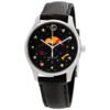 YA1264045_7cb0f3b3-b55a-42ba-a130-63b9fdbc00ca Gucci G-Timeless Moonphase Black Dial Black Leather Strap Watch For Men - YA1264045