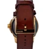 YA126497-4-184764 Gucci Le Marche Des Merveilles Red & Green Dial Brown Leather Strap Unisex Watch - YA126497