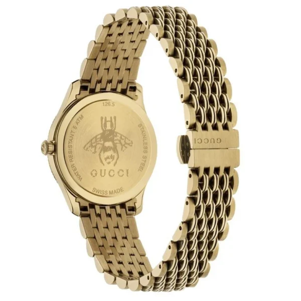 YA1265021-2 Gucci G Timeless Mother of Pearl Dial Gold Steel Strap Watch For Women - YA1265021