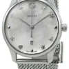 YA126583 Gucci G-Timeless Mother of Pearl Dial Silver Mesh Bracelet Watch For Women - YA126583
