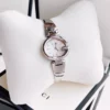 YA134511-2 Gucci Guccissima Quartz Silver Dial Silver Steel Strap Watch For Women - YA134511