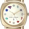 Marc Jacobs Mandy Gold Dial Gold Steel Strap Watch for Women - MJ3549