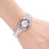 a1e25b8dd4f4c2ec21c3dd7bae64d91c_f5e9b934-cec8-4acc-8137-ca8248f82567 Marc Jacobs Tether Transparent Silver Dial Silver Steel Strap Watch for Women - MBM3416