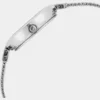Calvin Klein Authentic Black Dial Silver Mesh Bracelet Watch for Women - K8G23121