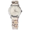 b3f3a16eb4cb3021653dc0abbdd76641 Coach Delancey White Dial Floral White Leather Strap Watch for Women - 14502760