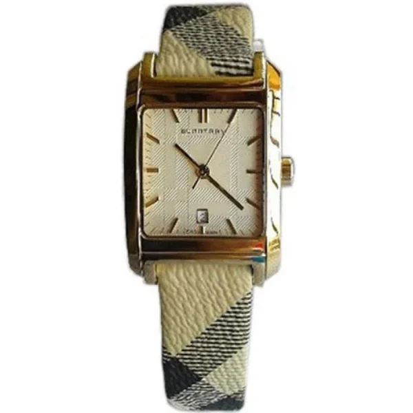 burberry-bu1582-703228_af199311-3a8c-4d22-a7f4-8f2cb15be731 Burberry Nova Gold Tone Square Dial Leather Strap Watch for Women - BU1582