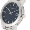 Burberry The City Black Dial Silver Stainless Steel Strap Watch for Women - BU9001