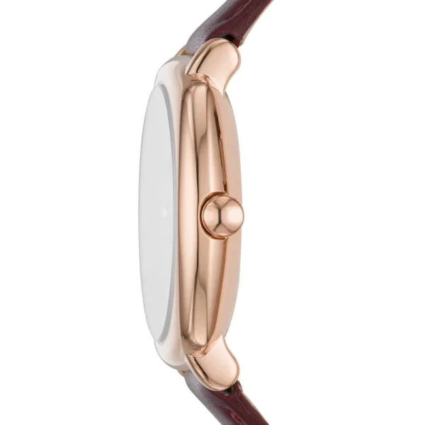 c766f07c-4001-4df0-a33b-07a90b278c15_e8cf4dbf-ba01-446f-8e04-5d5aa00f2fef Marc Jacobs Mandy White Dial Brown Leather Strap Watch for Women - MJ1598