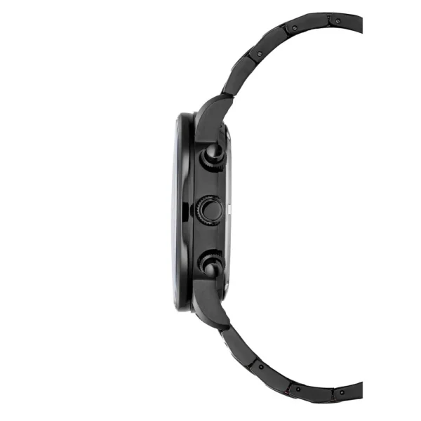 ca0695-84e_s2 Citizen Sports Eco Drive Black Dial Black Steel Strap Watch For Men - CA0695-84E