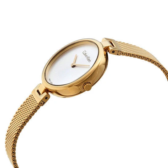 calvin-klein-authentic-quartz-silver-dial-ladies-watch-k8g23526--_2 Calvin Klein Authentic White Dial Rose Gold Mesh Bracelet Watch for Women - K8G23526