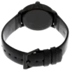 Calvin Klein High Noon Quartz Black Dial Black Leather Strap Watch for Men - K8M214CB