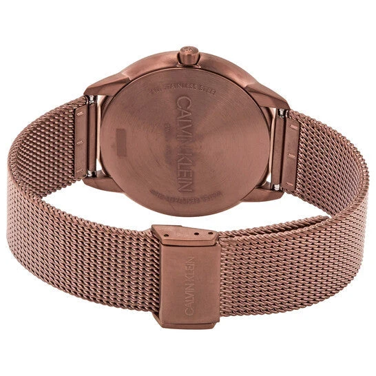 calvin-klein-minimal-quartz-rose-dial-mens-watch-k3m11tfk--_3 Calvin Klein Minimal Quartz Pink Gold Dial Pink Gold Mesh Bracelet Watch for Men - K3M11TFK