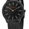 Calvin Klein Minimal Diamonds Black Dial Black Mesh Bracelet Watch for Women - K3M22X2X
