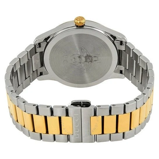 cats-21_1dec8789-4fa8-4222-bcba-0d6498ab424b-832485 Gucci G Timeless Silver Dial Two Tone Steel Strap Watch For Men - YA126474
