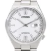 citizen-automatic-white-dial-stainless-steel-mens-watch-nj015081a_4 Citizen Tsuyosa Automatic White Dial Silver Steel Strap Watch For Men - NJ0150-81A