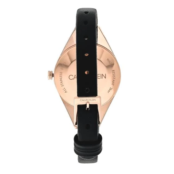 cklk8p236c1_a4_f1491c72-5f77-49d2-a962-d8b8a998f7a2 Calvin Klein Rebel Black Dial Black Leather Strap Watch for Women - K8P236C1