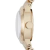 Marc Jacobs Amy Dinky White Dial Gold Steel Strap Watch for Women - MBM3226