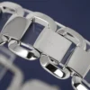 Gucci G Gucci Diamonds Black Dial Silver Steel Strap Watch For Women - YA125406
