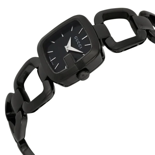 diasprsng7mlzvh1iwpg-893055_dcbcd804-68e0-44b1-816e-1ee2c6193ad7 Gucci G Gucci 125 G Series Bracelet Black Dial Watch For Women - YA125403