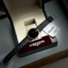 dong-ho-movado-0607194 Movado Museum Classic Black Dial Black Leather Strap Watch for Men - 0607194