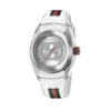 gambar-depan1-Gucci-Sync-36MM-Stainless-Steel-White-Rubber-Strap-WatchWEBP_1024x1024_27623d0c-9998-4b36-8635-982b0c040da7 Gucci Sync Quartz White Dial White Rubber Strap Unisex Watch - YA137302
