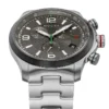 gu-ya126238-6 Gucci G Timeless Chronograph Grey Dial Silver Steel Strap Watch For Men - YA126238