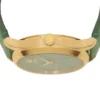 Gucci G Timeless Quartz Green Dial Green Leather Strap Watch For Women - YA1264099