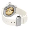 gu-ya136343-5 Gucci Dive Automatic White Dial White Rubber Strap Unisex Watch - YA136342