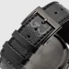 Gucci G Timeless Chronograph Black Dial Black Leather Strap Watch For Men - YA126244