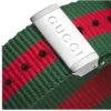 gucci-dive-ya136206-green-and-red-nylon-strap-mens-watchbracelet-color-multicolored-movement-quartz-156510_b555f2ce-2763-4d42-9164-bc80d0f4923b Gucci Dive Black Dial Two Tone NATO Strap Watch For Men - YA136206