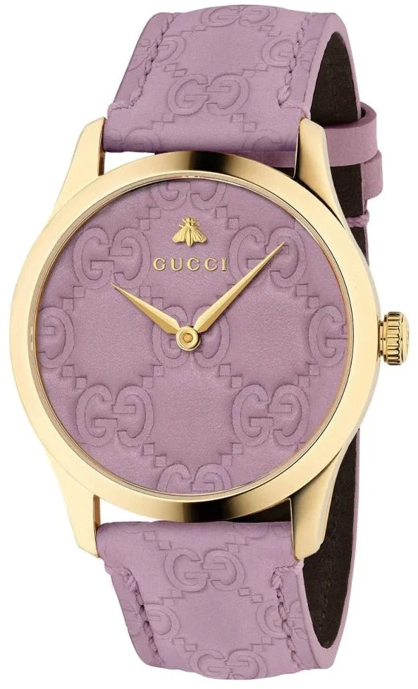gucci-donna-ya1264098-g-timeless-quarzo-orologio-837_1200x1200.progressive_3a23875b-552a-4417-a97e-711114ea9cba Gucci G Timeless Quartz Lilac Dial Lilac Leather Strap Watch For Women - YA1264098