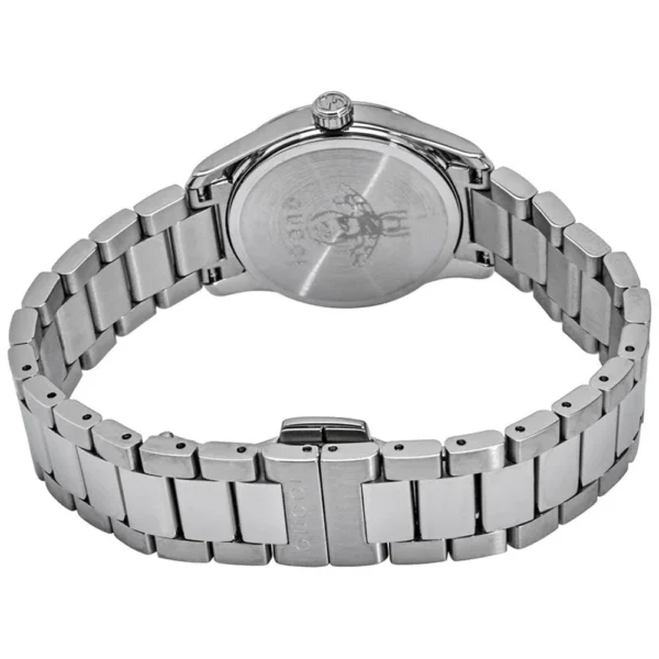 gucci-donna-ya126595-g-timeless-quarzo-orologio-824 Gucci G Timeless Quartz Silver Dial Silver Steel Strap Watch For Women - YA126595