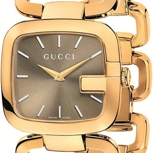 gucci-g-gucci-medium-yellow-gold-pvd-womens-watch-ya125408_e466ba65-de17-4a45-ae7f-24bf2a1ea5cc-608906 Gucci G Gucci Sunbrushed Brown Dial Rose Gold Steel Strap Watch For Women - YA125511
