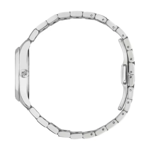 Gucci G Timeless Quartz Mother of Pearl Pink Dial Silver Steel Strap Watch For Women - YA1265013