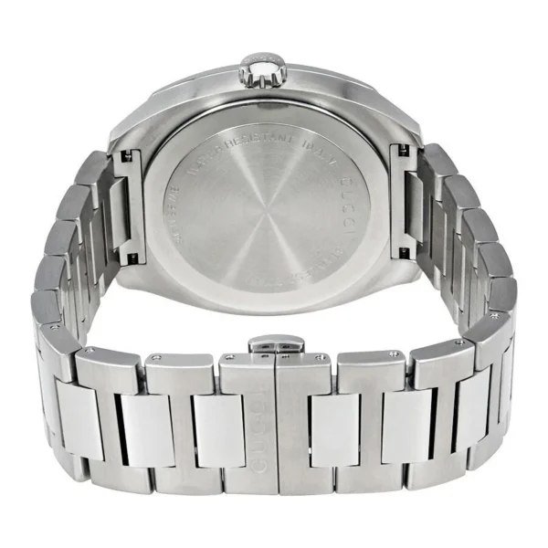 gucci-gg2570-blue-dial-mens-watch-ya142303_3-382109 Gucci GG2570 Quartz Blue Dial Silver Steel Strap Watch For Men - YA142303