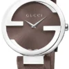 gucci-interlocking-large-brown-womens-watch-ya133319_932aa554-10a8-44d6-8d09-aafc5817d345 Gucci Interlocking G Brown Dial Brown Leather Strap Watch For Women - YA133319