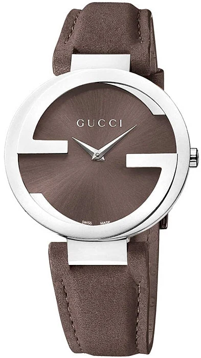 gucci-interlocking-large-brown-womens-watch-ya133319_932aa554-10a8-44d6-8d09-aafc5817d345 Gucci Interlocking G Brown Dial Brown Leather Strap Watch For Women - YA133319