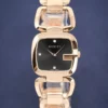 gucci-ladies-watch-g-gucci-rose-gold-ya125409-452504_a56e02ef-2995-4b8f-8688-ac3d2352220b Gucci G Gucci Diamonds Black Dial Rose Gold Steel Strap Watch For Women - YA125409
