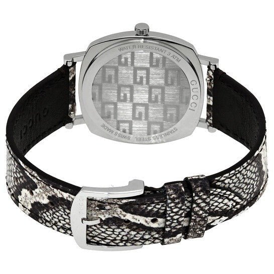 gucci-light-blue--silver-dial-men_s-watch-ya152401_3-206435 Gucci Grip Vintage Blue Dial Snakeskin Brown Leather Strap Watch for Women - YA152401