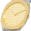 gucci-watches-gucci-25h-34mm-quartz-gold-dial-ss-womens-watch-ya163403__72281.1652466483_bf657db9-21f3-4c76-8cd2-e59d5359324e Gucci 25H Quartz Gold Dial Silver Steel Strap Watch for Women - YA163403