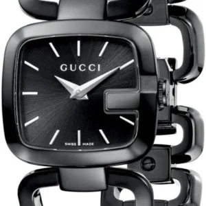 Gucci G Gucci 125 G Series Bracelet Black Dial Watch For Women - YA125403