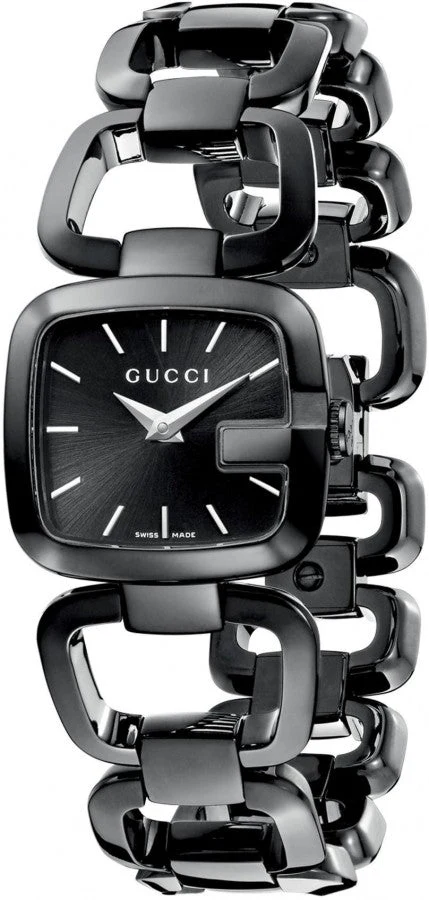 gucci-ya125403-reloj_c0719797-229a-49ef-b423-71c82b3a4330 Gucci G Gucci 125 G Series Bracelet Black Dial Watch For Women - YA125403