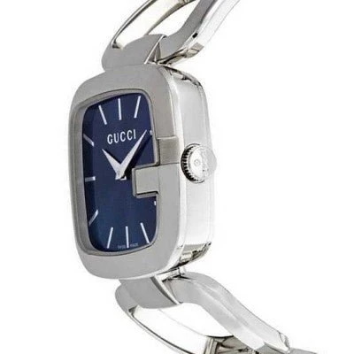 gucci-ya125405-orologio-donna-157250_6cc6e805-61bb-43a6-a602-f005e72c88c2 Gucci G Gucci Blue Dial Silver Steel Strap Watch For Women - YA125405