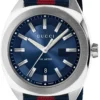 gucci-ya142304-nato-strap-mens-watchbracelet-color-multicolored-movement-quartz-waterproofing-100-m-110431_a64a7abd-22c5-45ce-9187-4aed8903e28d Gucci GG2570 Quartz Blue Dial Blue & Red Nylon Strap Watch For Men - YA142304