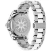 Gucci Dive Automatic Black Dial Silver Steel Strap Watch for Men - YA136353