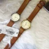 hbefjd-342178 Marc Jacobs Baker White Dial Brown Leather Strap Watch for Women - MBM1270